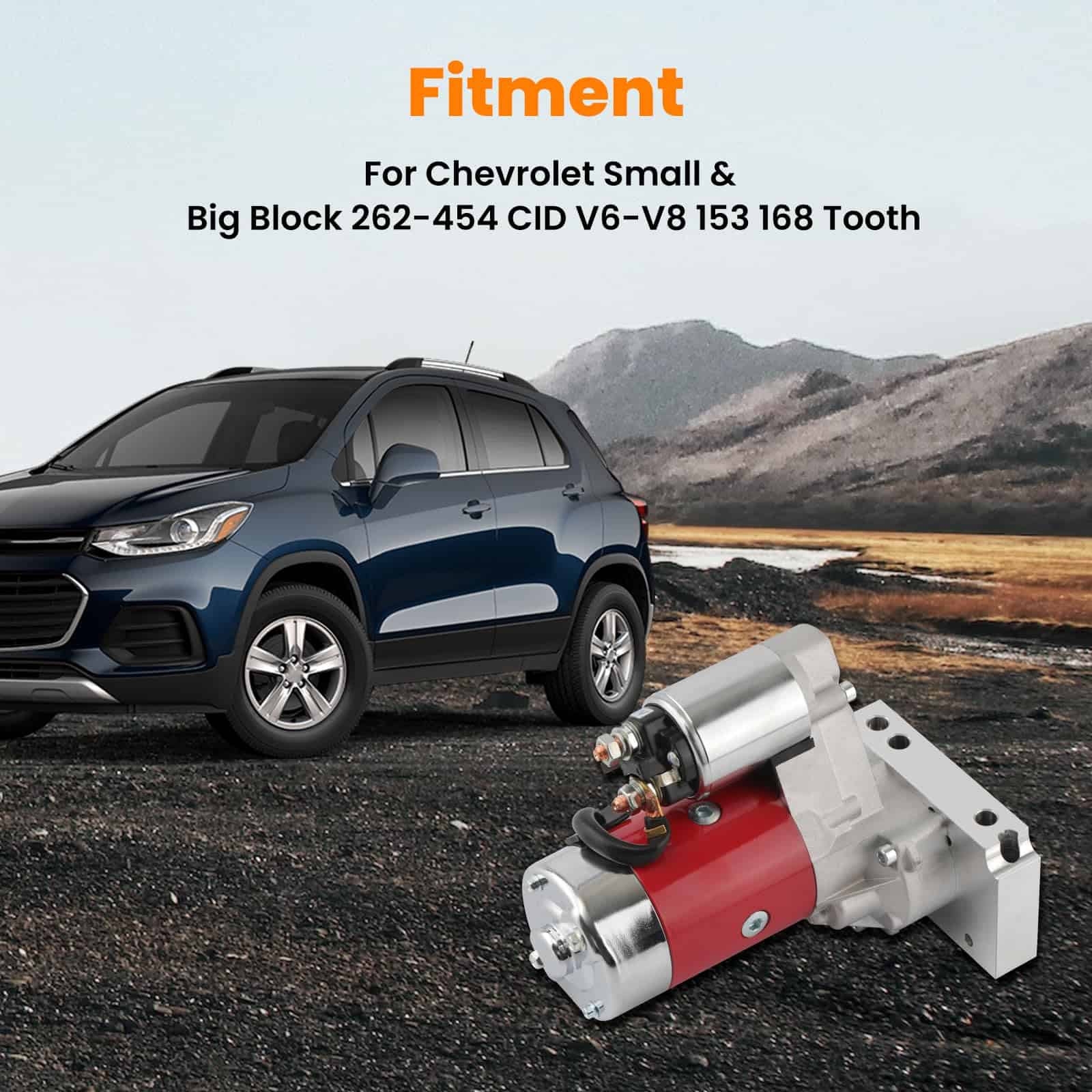 Arrancador Mini de Alto Torque de 3HP 18493 para Chevy SBC - Imagen 4