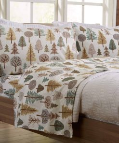 Juego de sábanas de microfibra de 3 piezas -19 - Bosque Trai