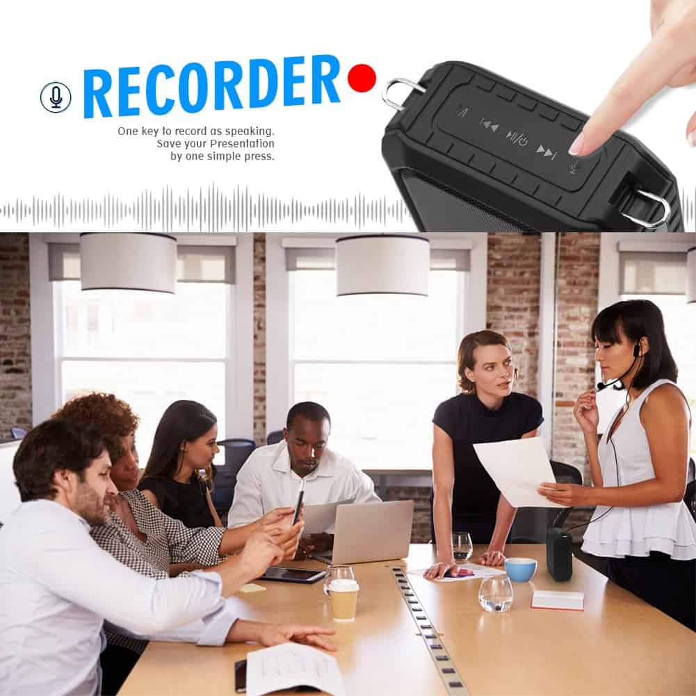 Amplificador de Voz para Maestros SHIDU, Altavoz de - Imagen 6