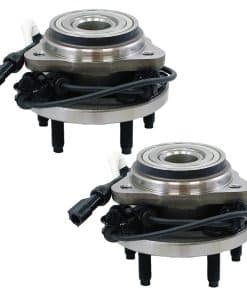 Juego de 2 rodamientos y conjunto de cubo delantero Longgo