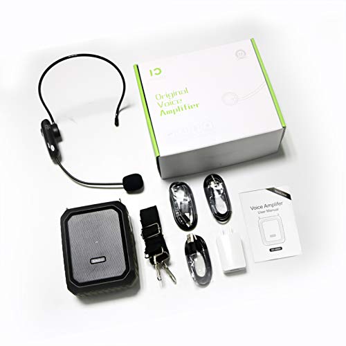 Amplificador de Voz con Micrófono Inalámbrico - 18W 4400mAh - Imagen 9