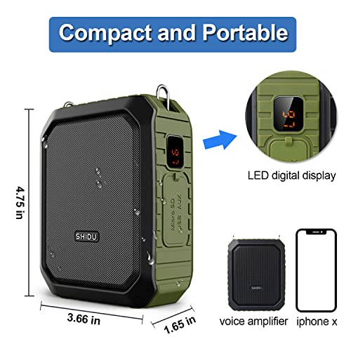 Amplificador de Voz con Micrófono Inalámbrico - 18W 4400mAh - Imagen 3