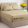 Juego de sábanas extra profundo Cal King - 6 -Beige