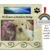 Marco conmemorativo para mascotas y adorno personalizado -