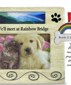 Marco conmemorativo para mascotas y adorno personalizado -