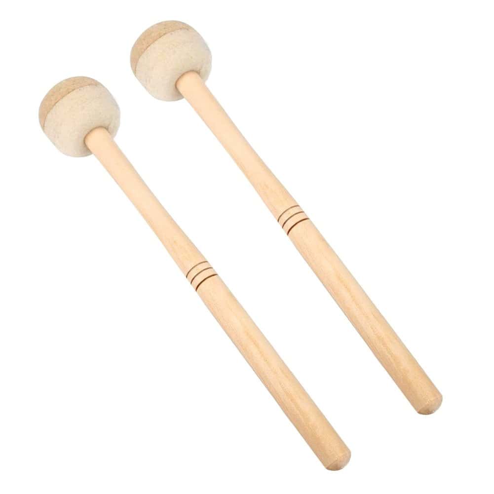 Baqueta para tambor, Baqueta para tambor de fieltro de lana