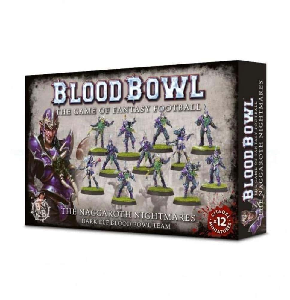 Games Workshop - Blood Bowl: Equipo Dark Elf - Pesadillas
