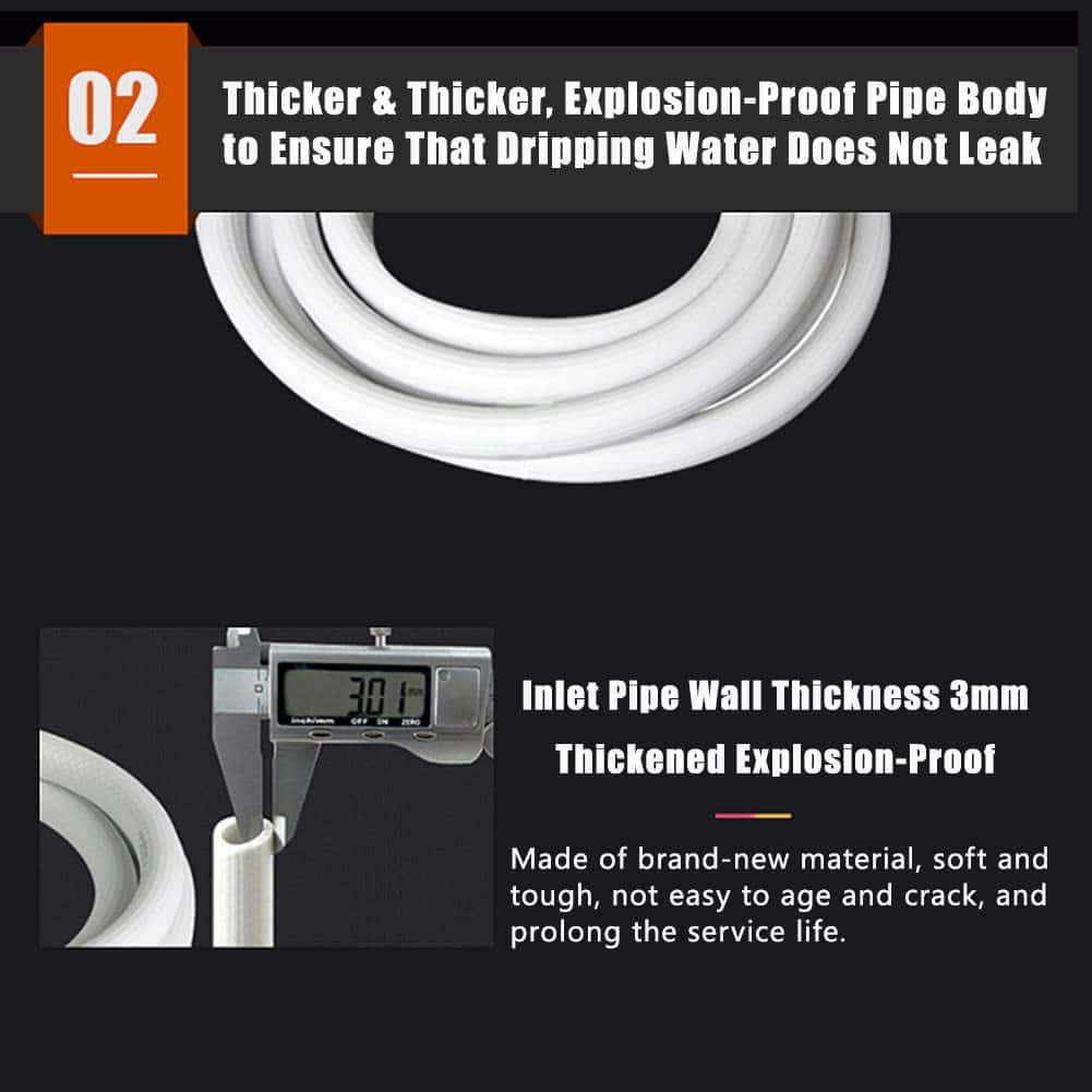 Mangueras para Lavadora Eboxer, Manguera de Entrada de Agua - Imagen 5