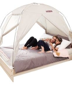 Tienda de privacidad sin piso en la cama para un sueño