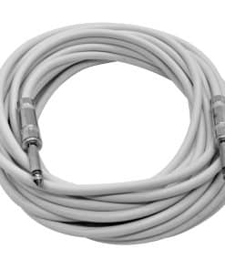 Seismic Audio - SASTSX-25White - Cable de conexión blanco