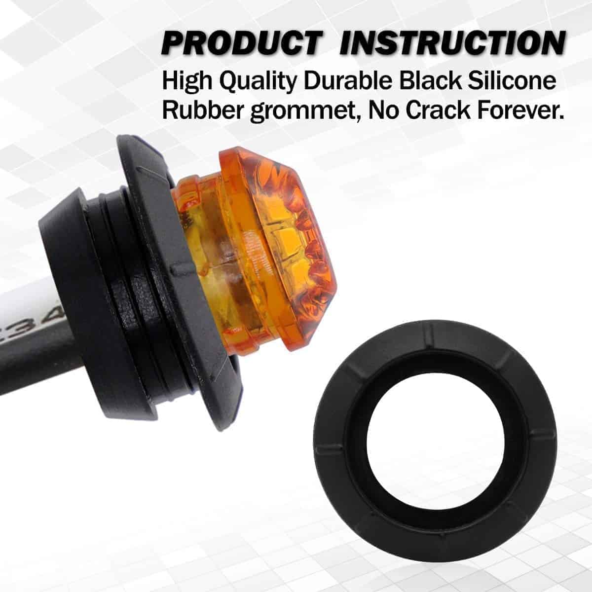 Mini Luz Indicadora de Señal de 3/4 de Pulgada Redonda - Imagen 7