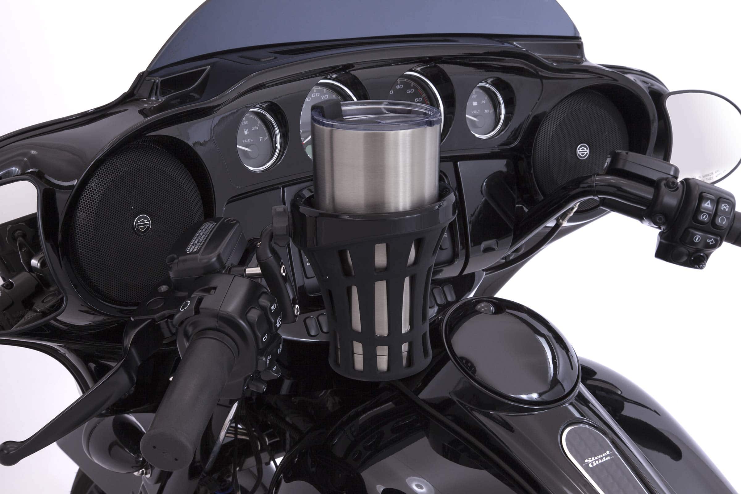 Portavasos Negro Big Ass con Montaje en Poste Negro - Imagen 3