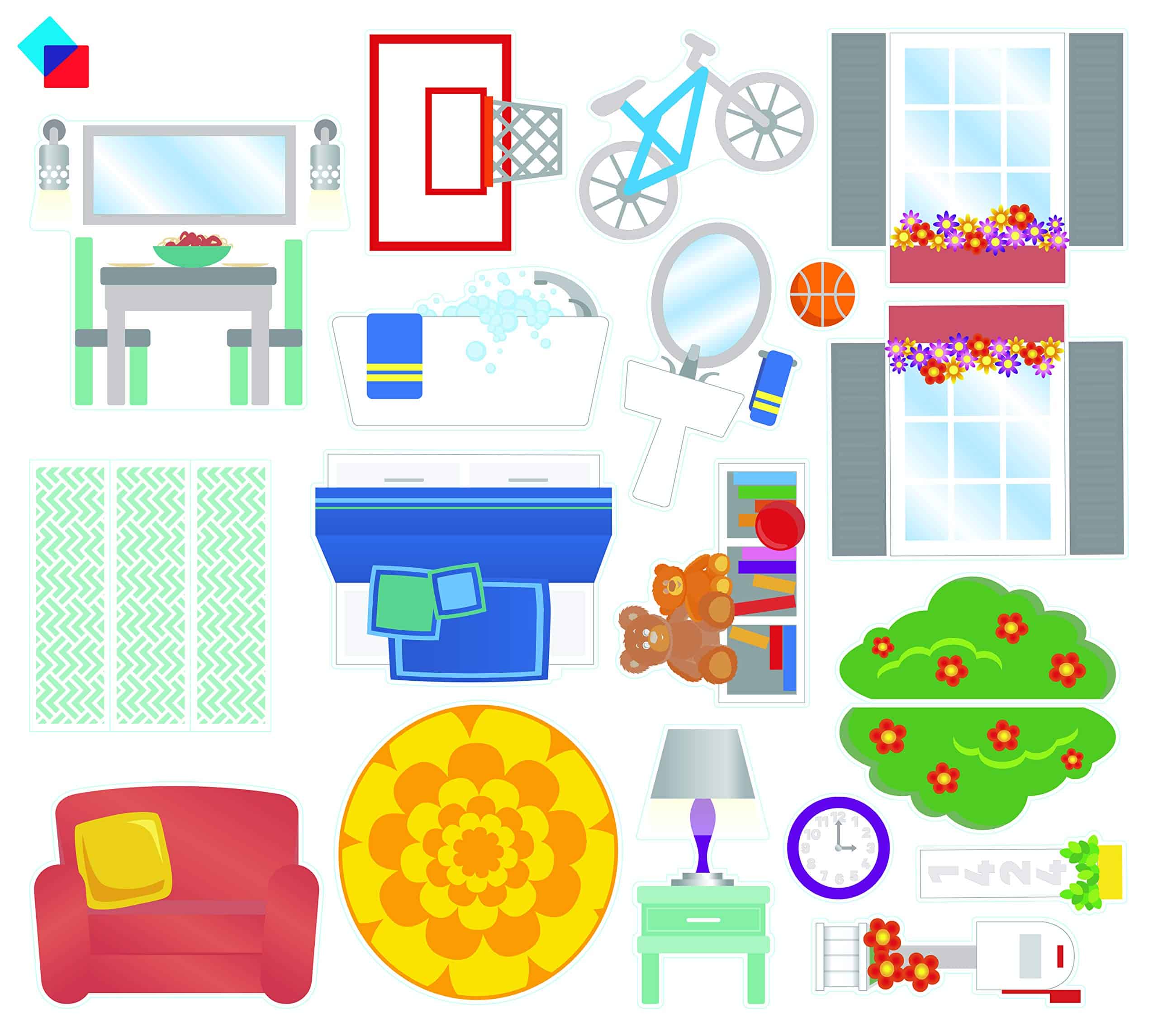 Juego de Construcción Magnética MAGNA-TILES House de 28 - Imagen 8