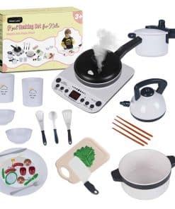 Set de Cocina para Niños - Olla con Vapor Realista, Juego