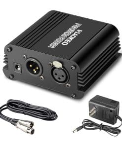 Fuente de Alimentación Phantom de 48V de 1 Canal Aokeo con