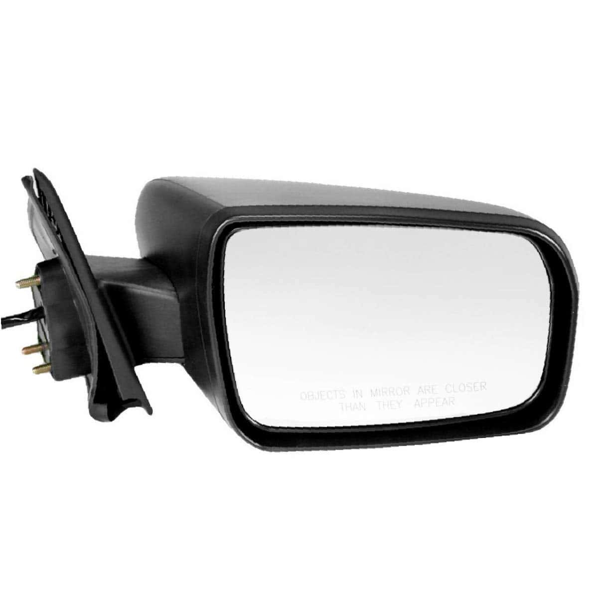 Espejo lateral del lado del pasajero Dependable -Negro