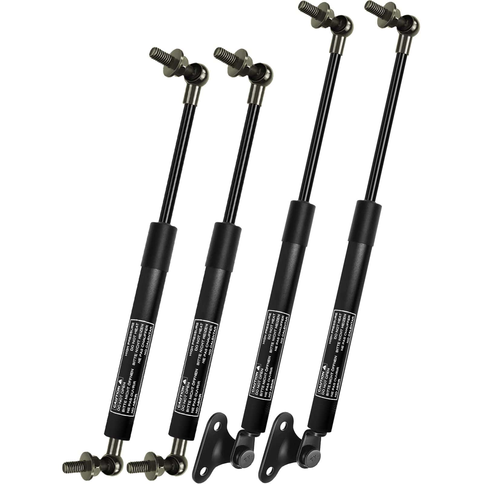 Set de 4 Soportes de Elevación Amortiguadores de Gas de