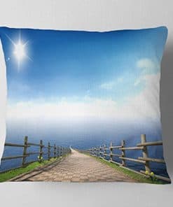 Almohada de tiro decorativa para sofá cama con funda de