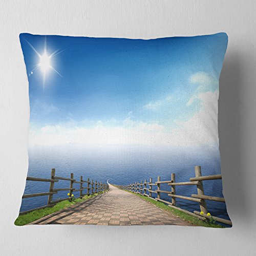 Almohada de tiro decorativa para sofá cama con funda de