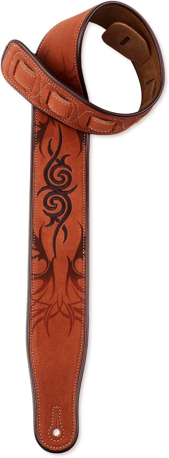 Correa de cuero para guitarra Dulphee, ancho de 2.8 - Imagen 4