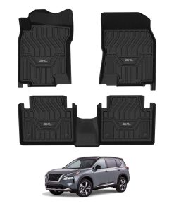 Tapetes para Piso 3W 2014-2020 Nissan Rogue, Ajuste