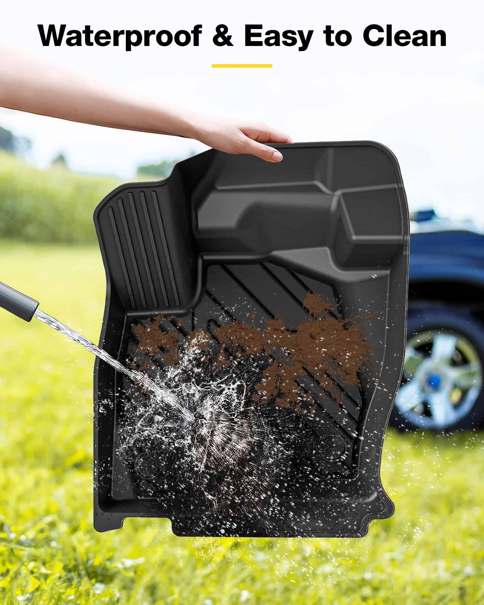 Tapetes para piso 3W Ajuste para Ford Edge 2015-2024 y Ford - Imagen 8