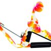 Kyser Quick-Change Capo para ukuleles, Pastel Hibiscus,
