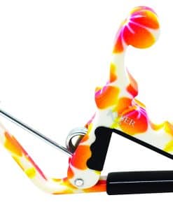 Kyser Quick-Change Capo para ukuleles, Pastel Hibiscus,