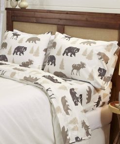 Juego de Sábanas de Microfibra Great Bay Home -Oso