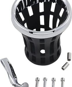 Portavasos Ciro Chrome Big Ass™ con soporte cromado