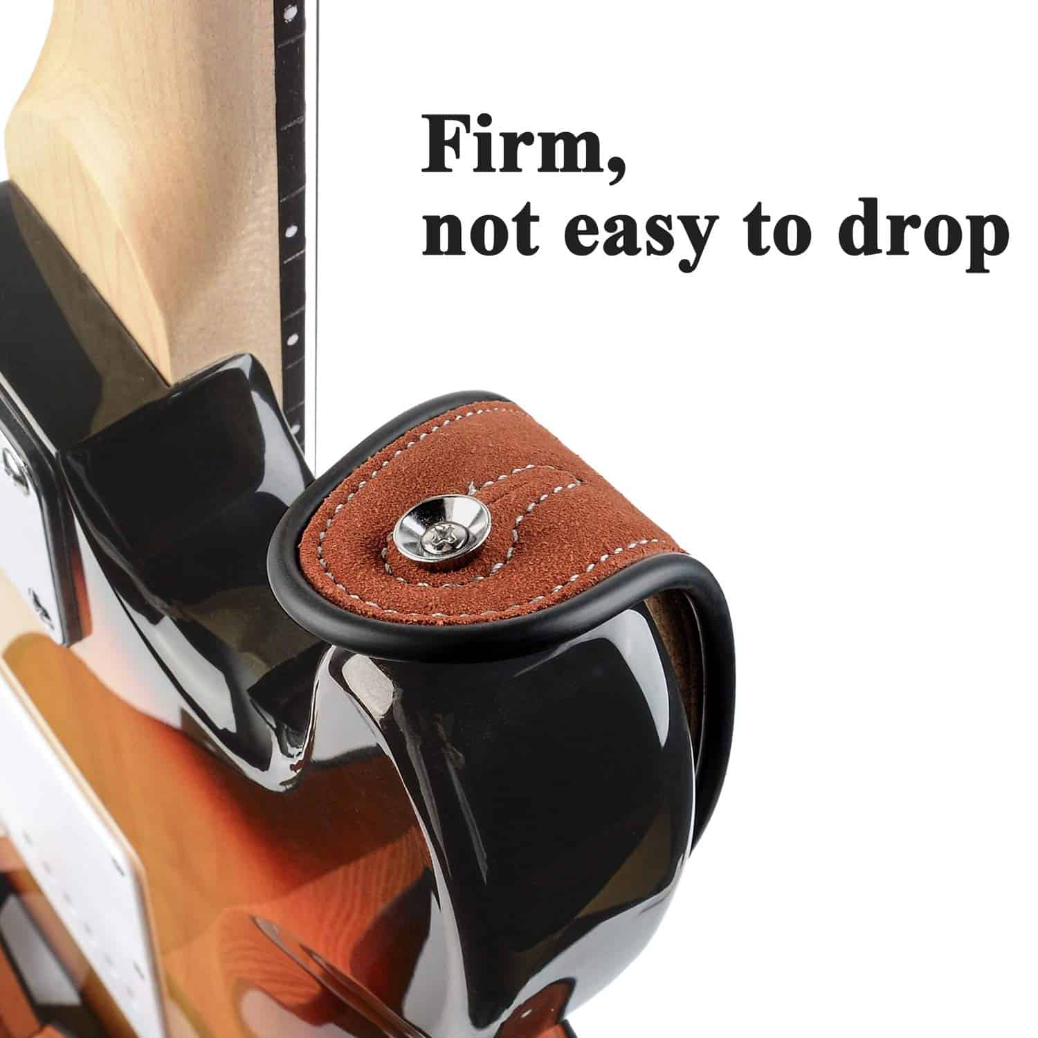 Correa de Guitarra de Cuero Dulphee, Ancho de 2.8 Pulgadas - Imagen 6