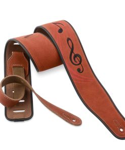 Correa de Guitarra de Cuero Dulphee, Ancho de 2.8 Pulgadas