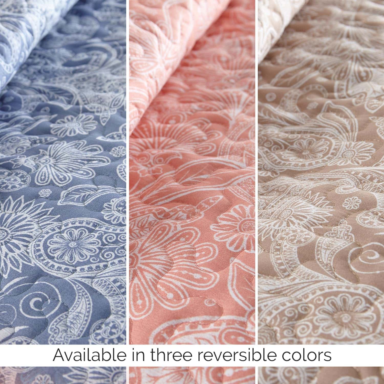 Juego de Edredón Paisley King/California Size de Southshore - Imagen 9