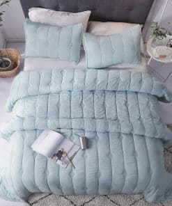 Juego de colcha King ANNA.Z HOME - Ligero, Transpirable y