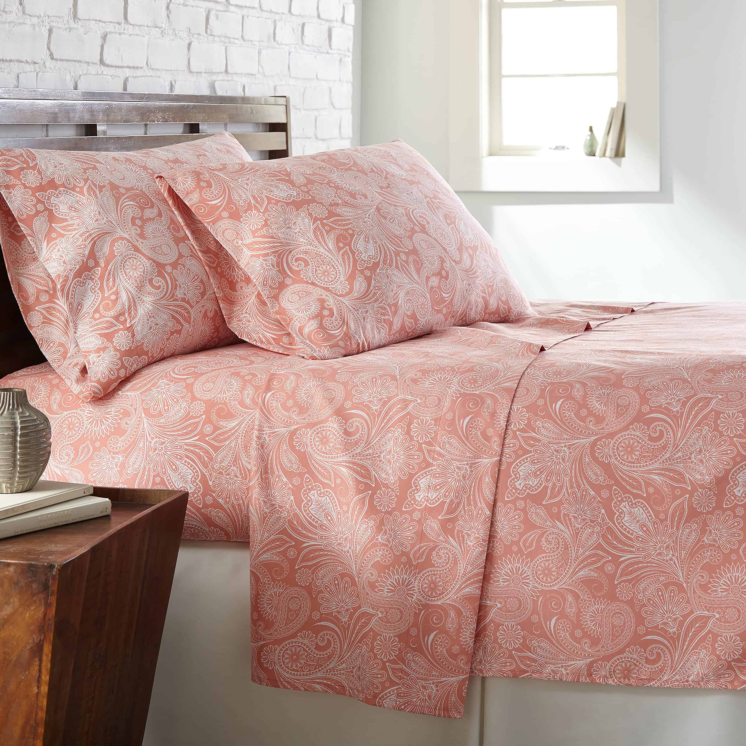 Juego de Sábanas Southshore Fine Living, -Coral Haze Con Pai