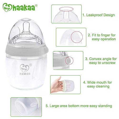 Extractor de leche manual Haakaa Gen 3 con set de - Imagen 7