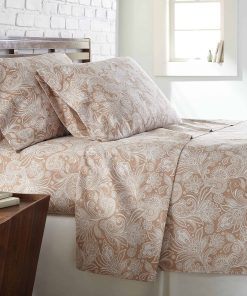 Juego de sábanas de 4 piezas Southshore Fine -Taupe con Esta