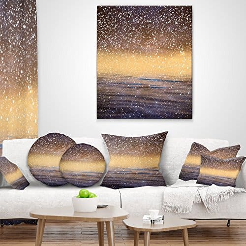 Fotografía del horizonte 'Reflejo del cielo marrón en el - Imagen 4