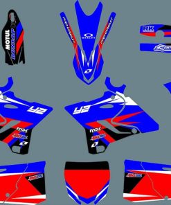 Kit de pegatinas de calcomanías de motocicleta DST0629 Set