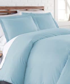 Juego de Funda Nórdica Oversized King de -Azul Claro