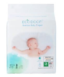 Pañales ECO BOOM, Pañales de Bambú Viscosa para Bebés,