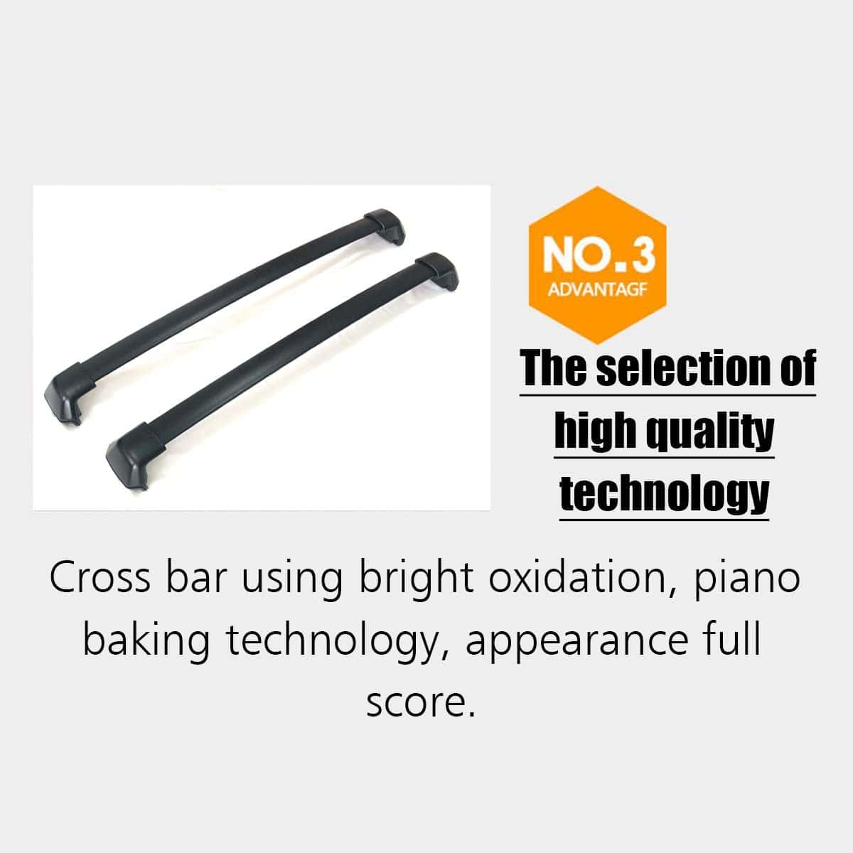 Barras transversales de techo de repuesto Autoxrun para - Imagen 7