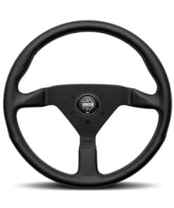 Volante de cuero MOMO Motorsport Montecarlo con costuras