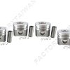Juego de Pistones Sobredimensionado (+0.50mm) para Kubota