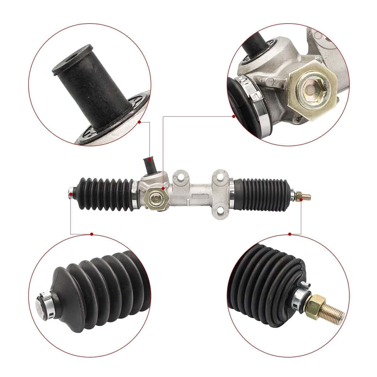 Panglong Club Car DS Steering Rack, Club Car Rack and - Imagen 4