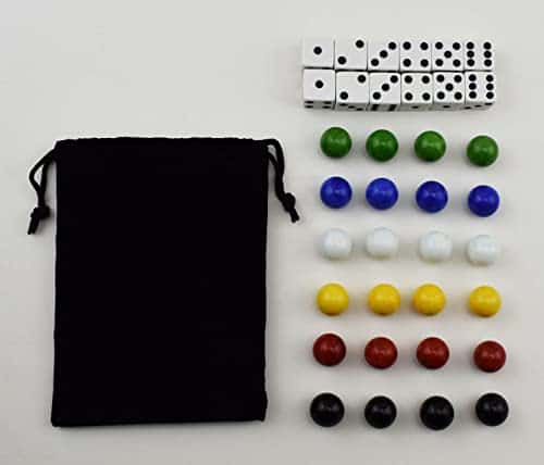 Tablero de Juego de Canicas de Roble Macizo de Doble Cara - Imagen 8