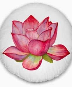 Almohada de tiro de alta calidad + funda de cojín impresa