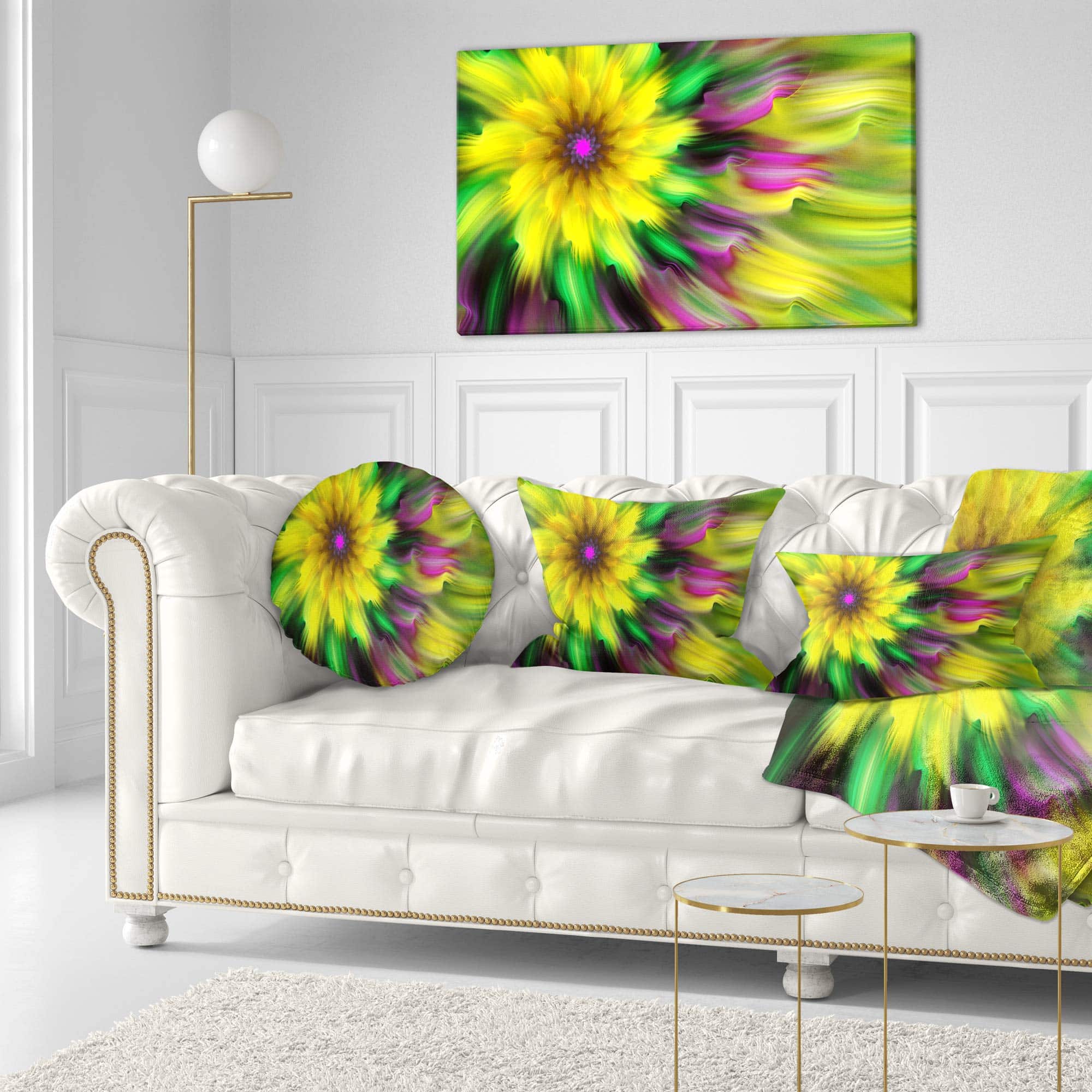 Almohada de alta calidad y funda de cojín -" Redondo - Imagen 3