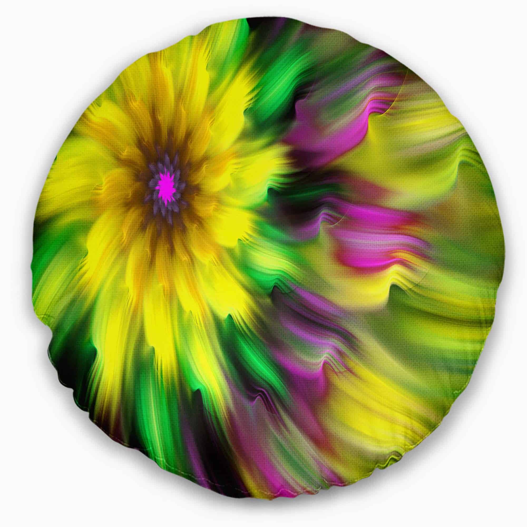 Almohada de alta calidad y funda de cojín -" Redondo