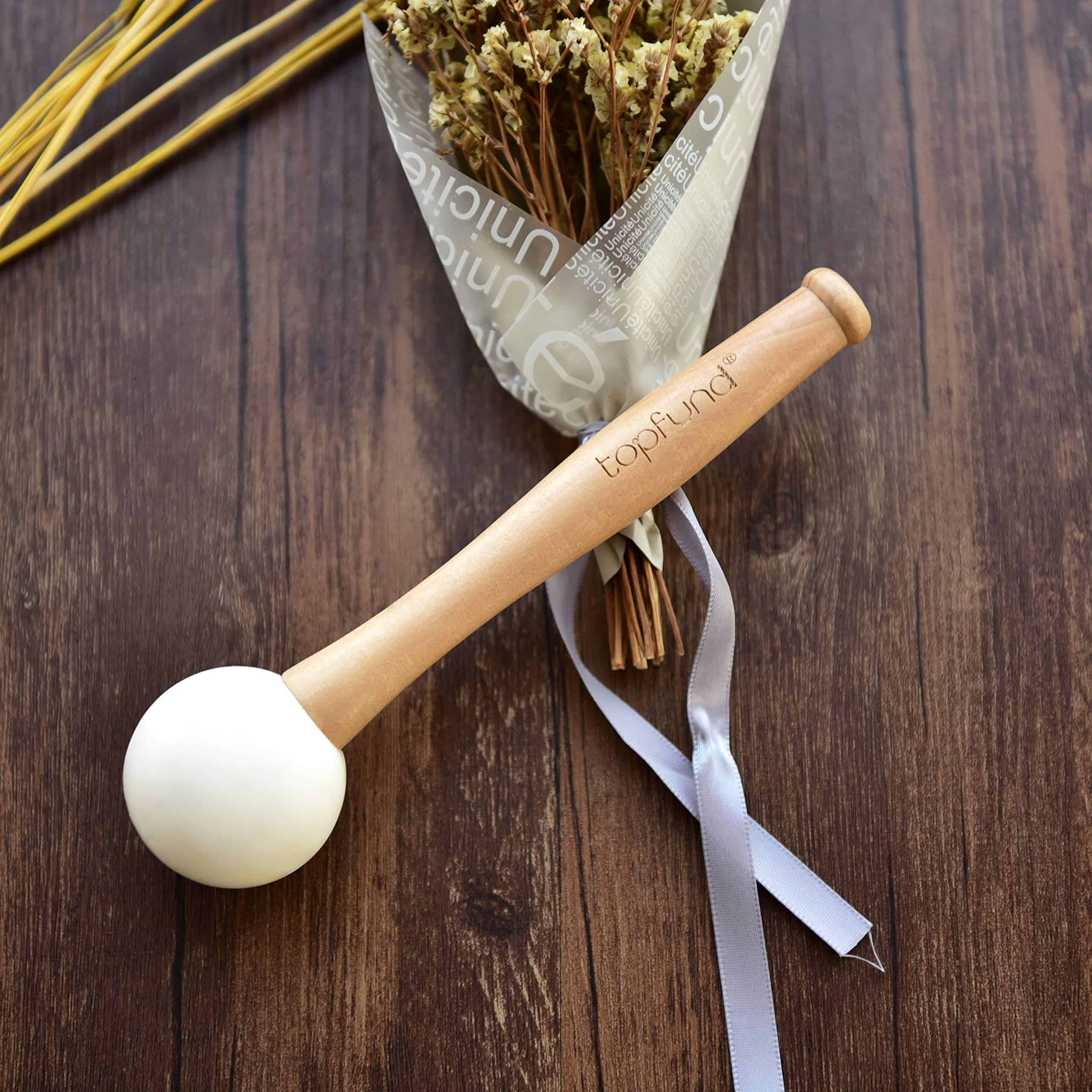 TOPFUND Cuenco de Canto de Cuarzo F Nota Chakra del Corazón - Imagen 6